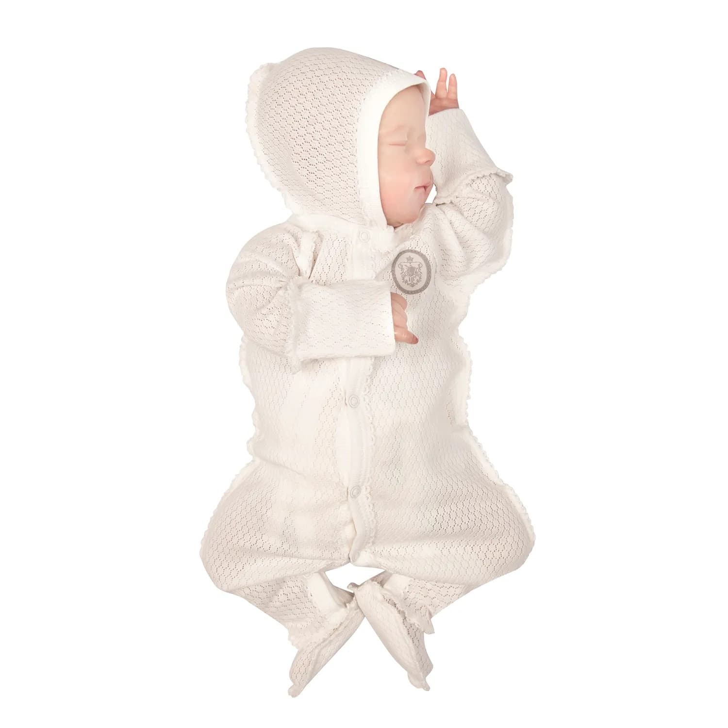 Слип ажурный, Экрю