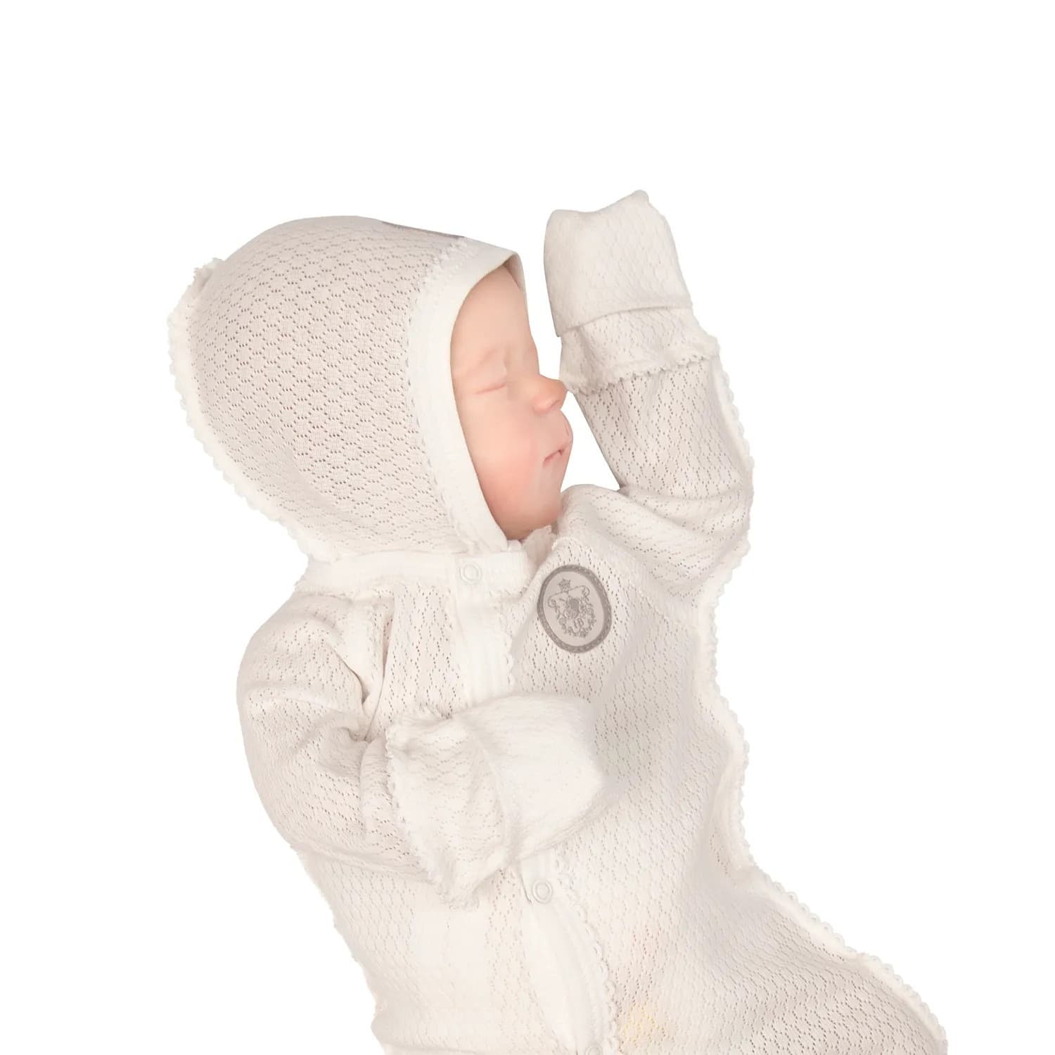 Слип ажурный, Экрю