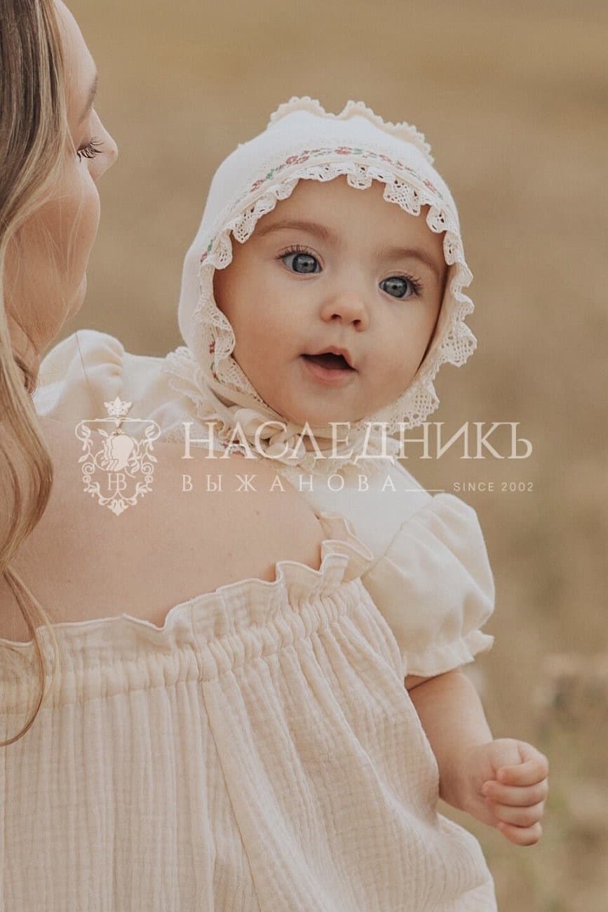 Комплект для девочки, Натуральный