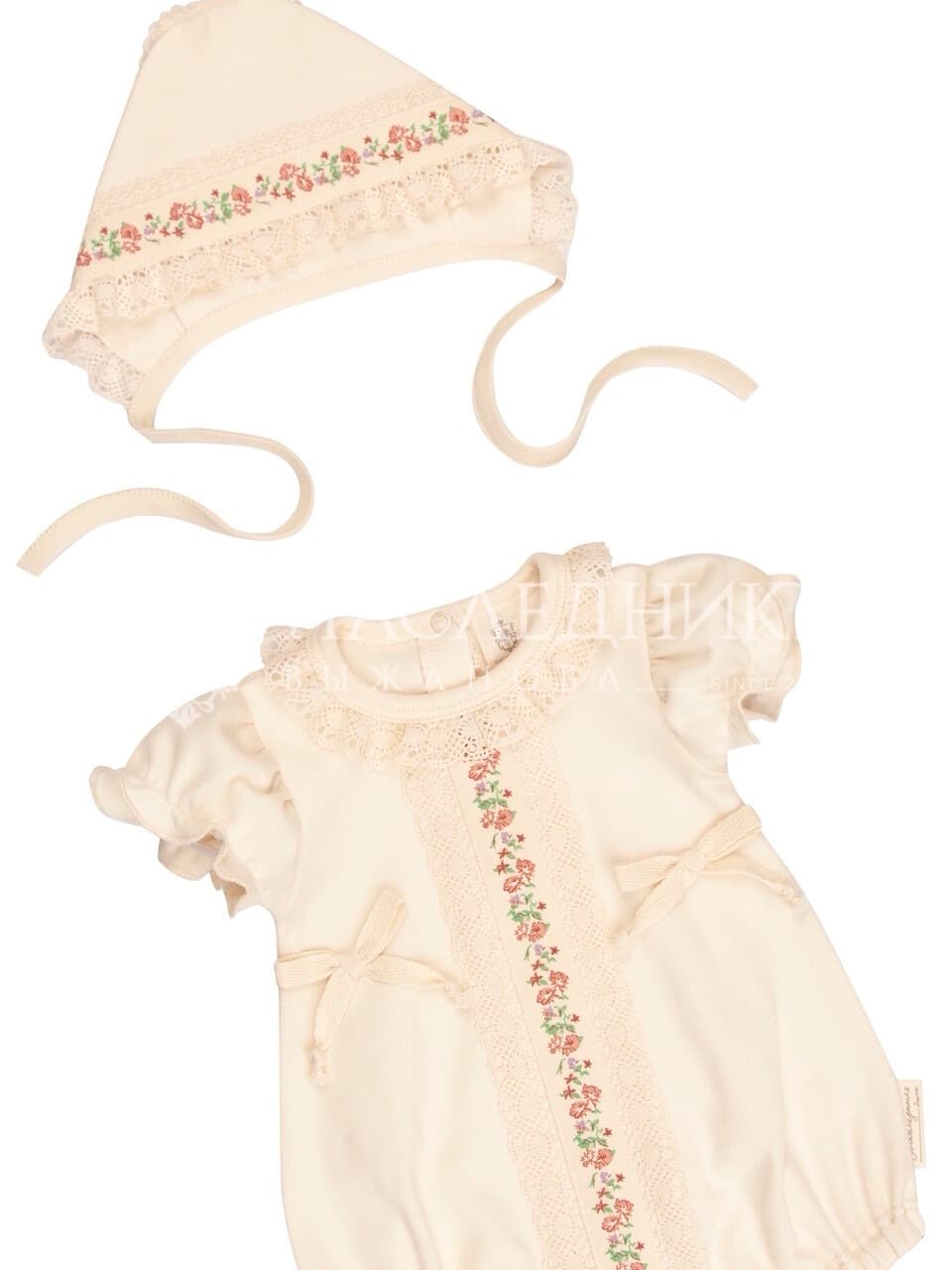 Комплект для девочки, Натуральный