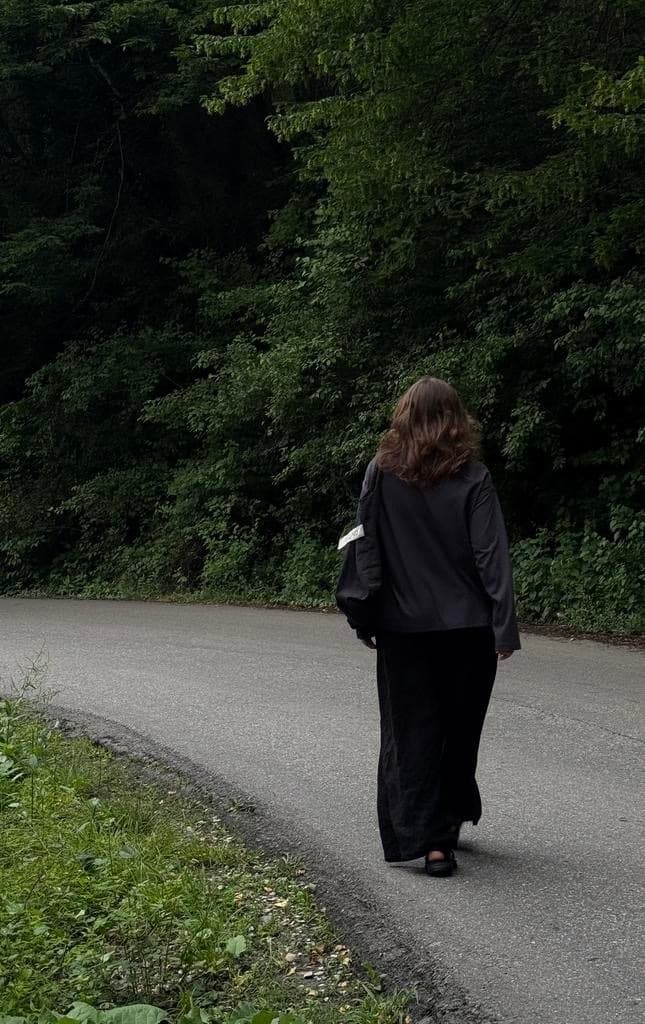 Лонгслив oversize, Серый