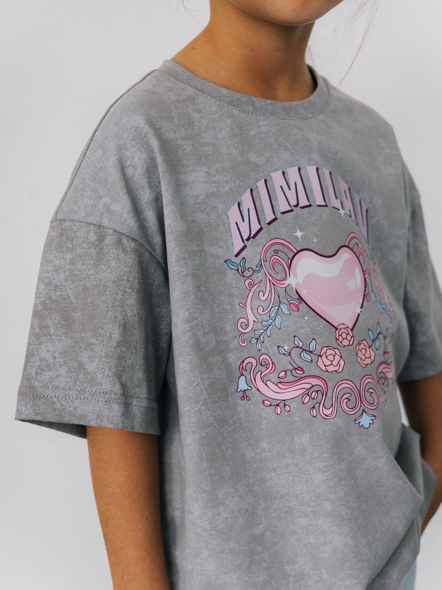 Футболка "Mimilav", Серый