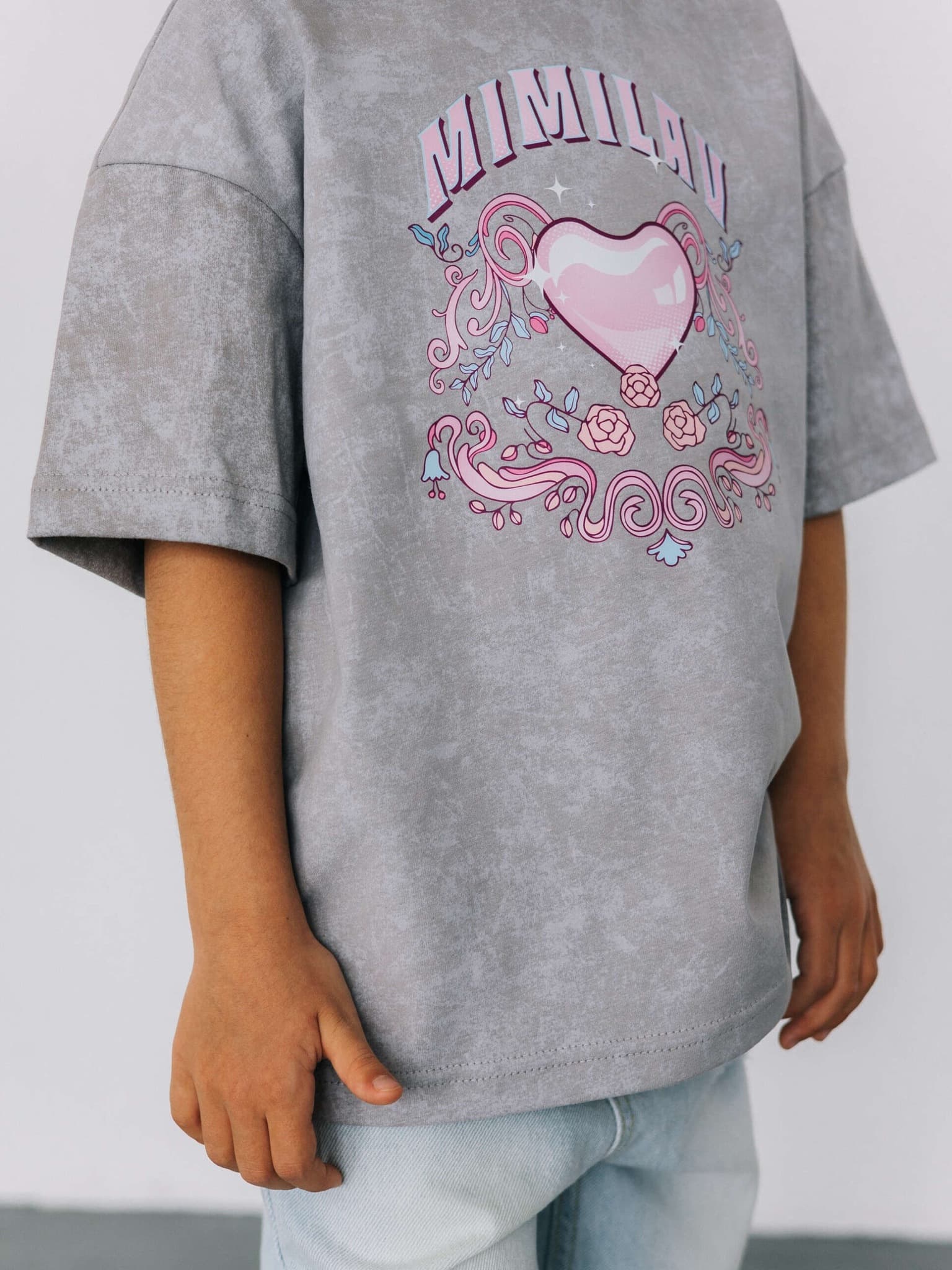 Футболка "Mimilav", Серый