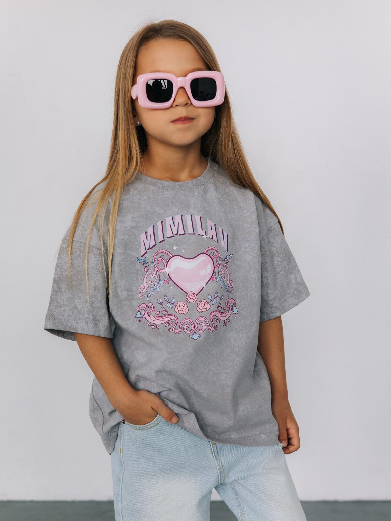 Футболка "Mimilav", Серый