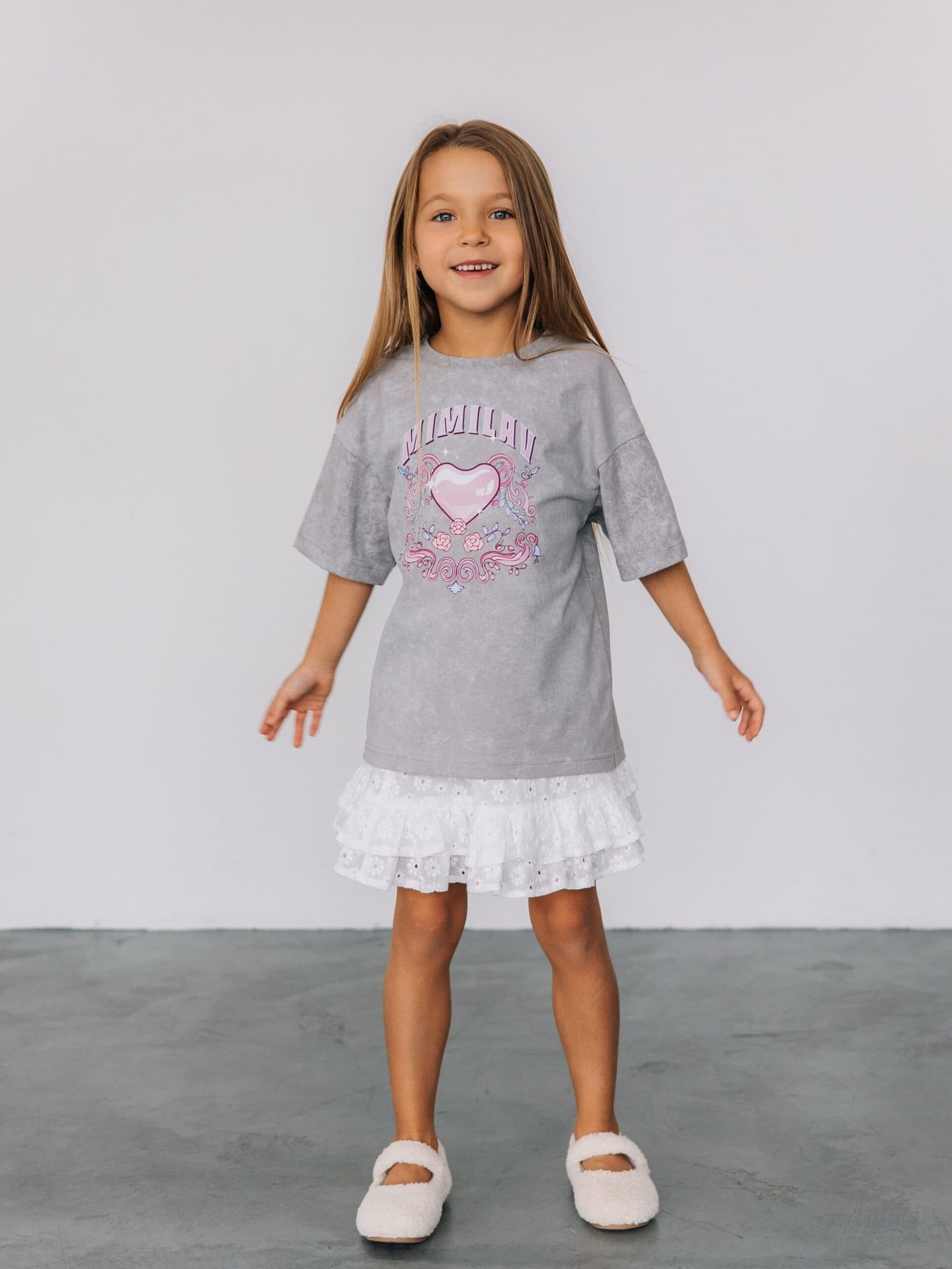 Футболка "Mimilav", Серый