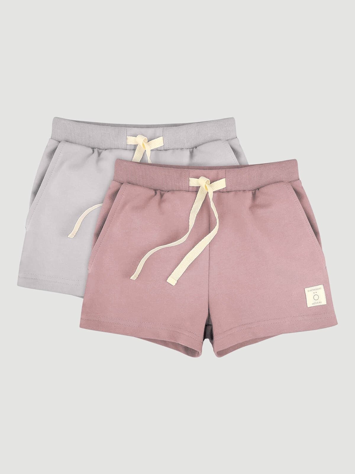 Шорты Mjolk Desert Rose/White Sand, сет 2 шт.