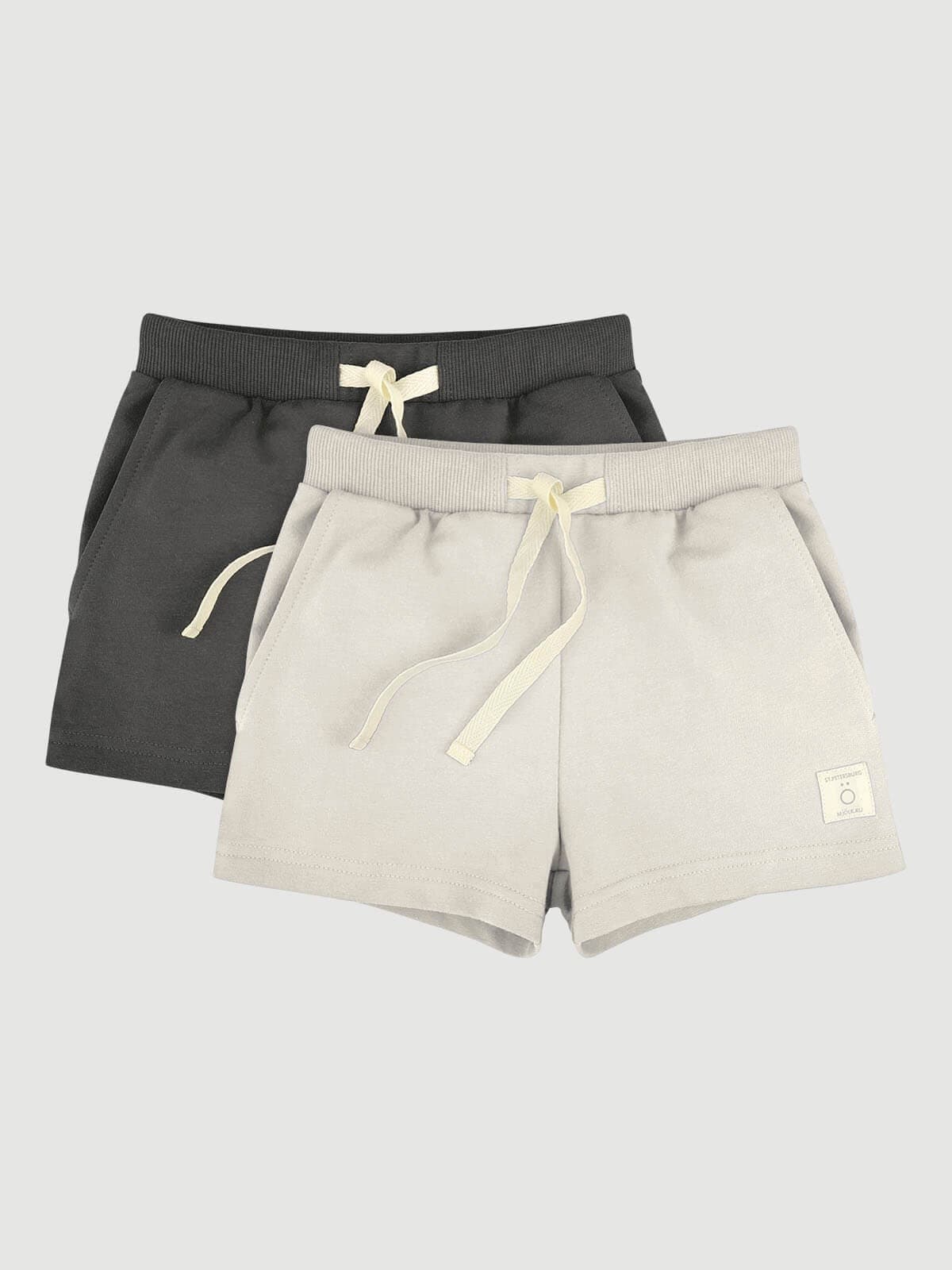 Шорты Mjolk Steel Grey/Beige, сет 2 шт.