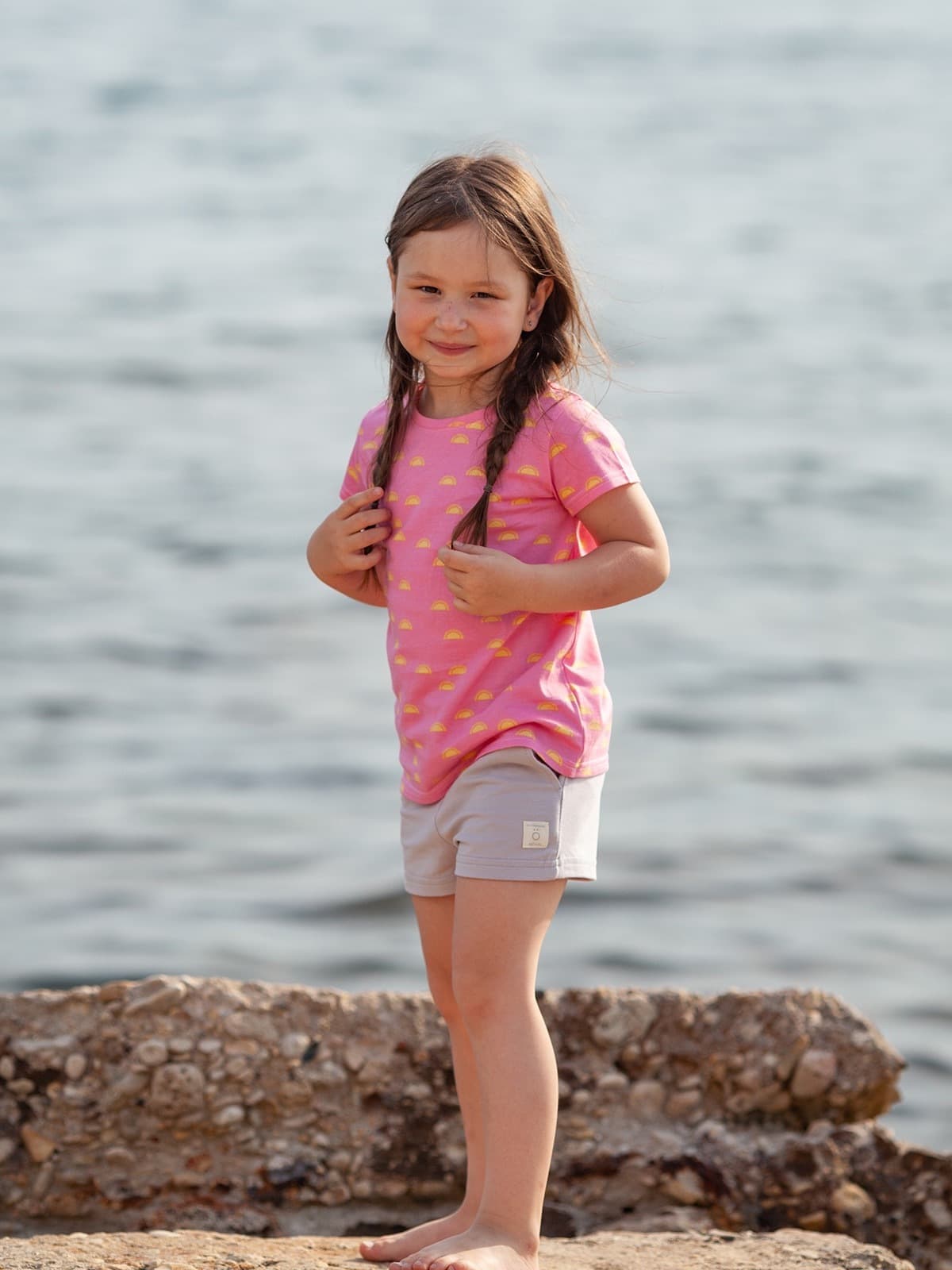 Шорты Mjolk Desert Rose/White Sand, сет 2 шт.