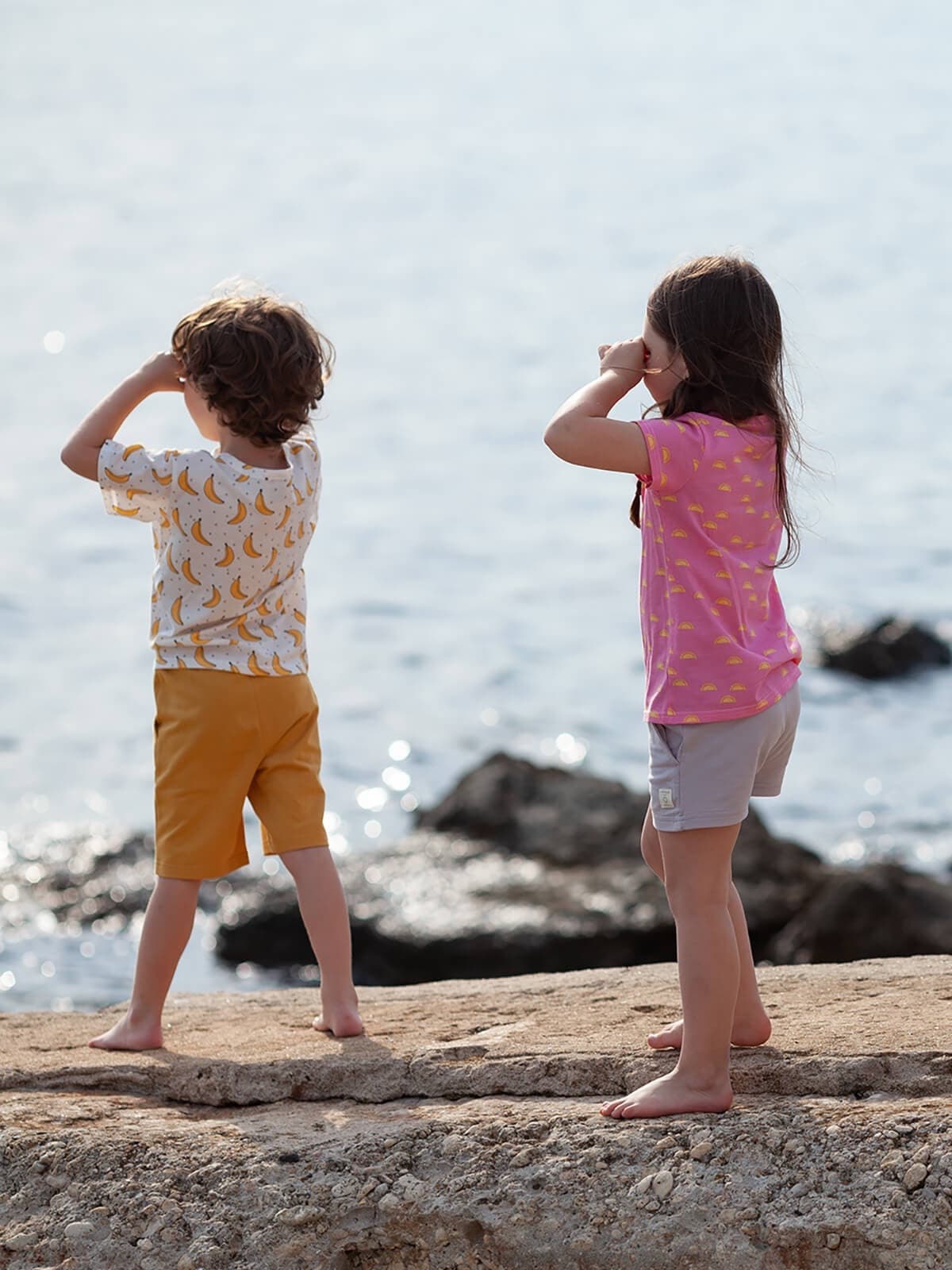 Шорты Mjolk Desert Rose/White Sand, сет 2 шт.