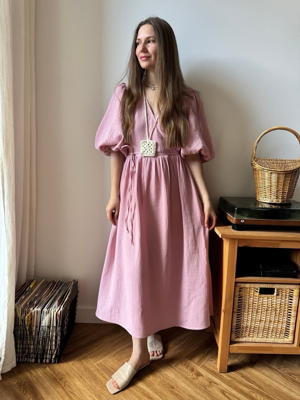 Платье Джульетта для беременных и кормящих, Ягодное мороженое