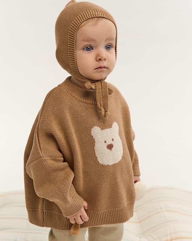 Свитер детский Loomknits Бежевый