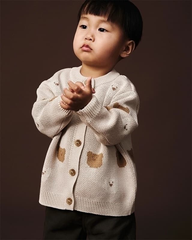 Кардиган детский Loomknits Бежевый