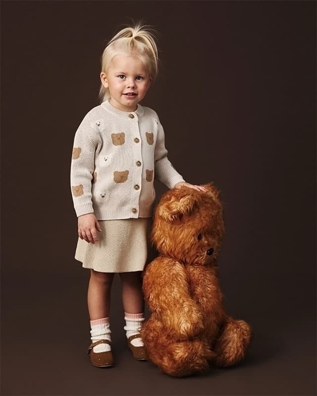 Кардиган детский Loomknits Бежевый