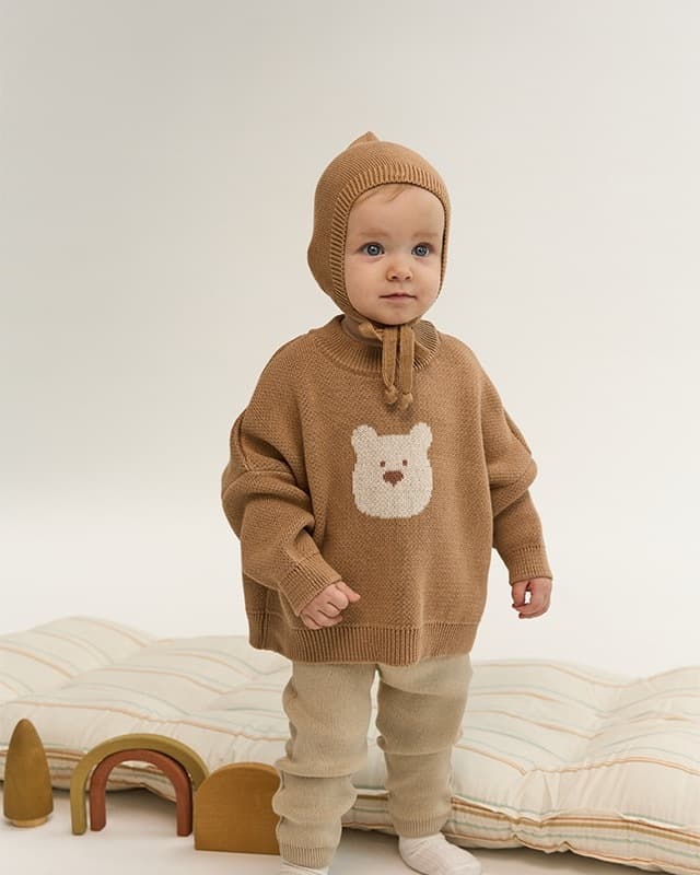 Свитер детский Loomknits Бежевый