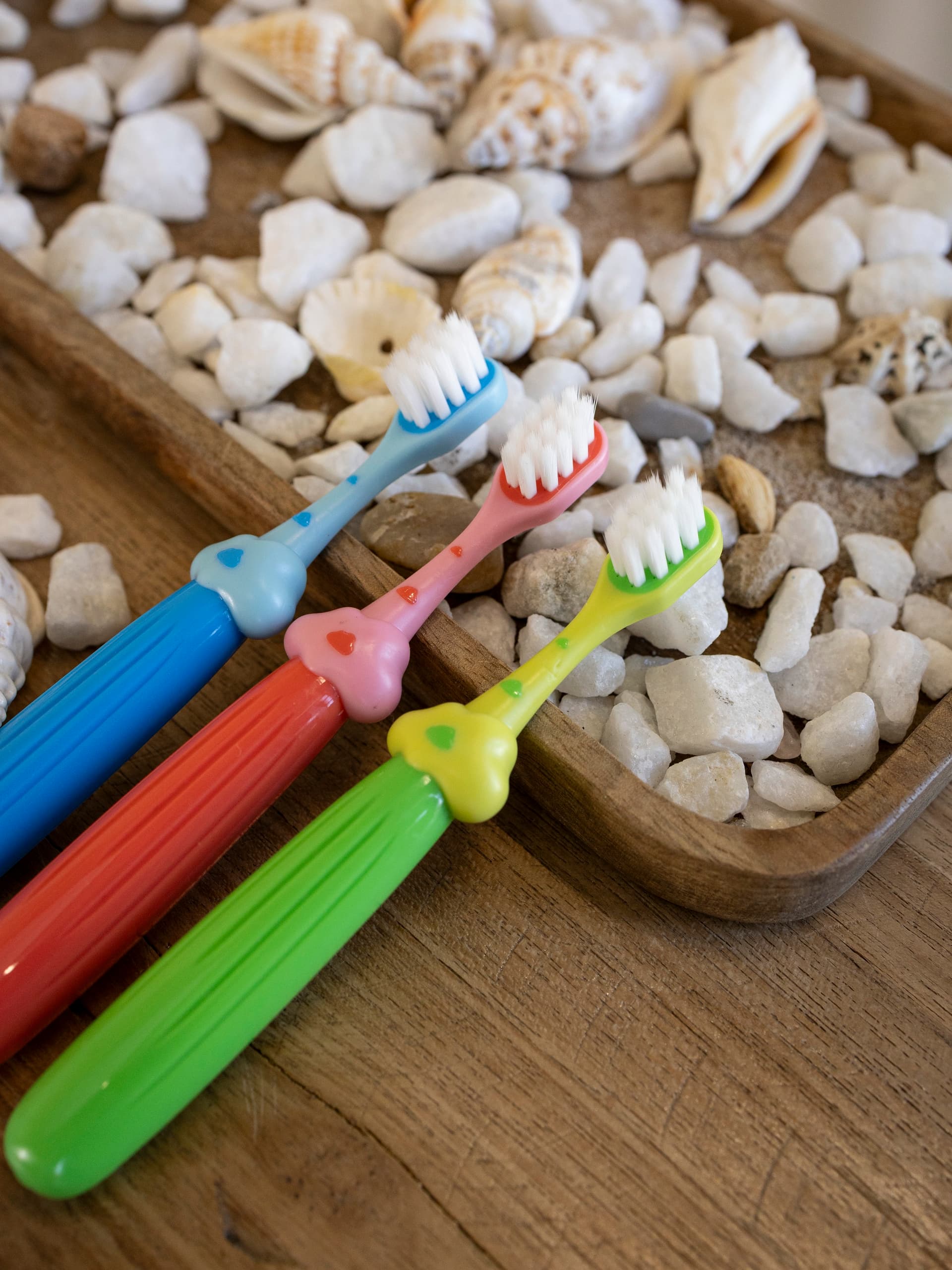 Набор детских зубных щеток, Bright clouds 3 шт