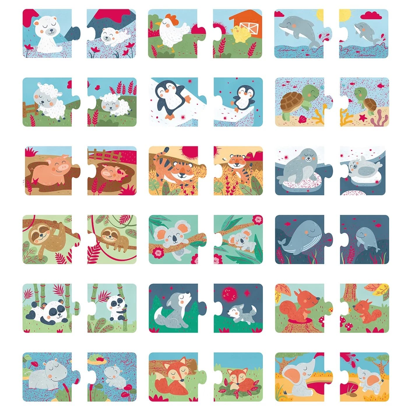 Игрушка развивающая "Пазл" Найди пару