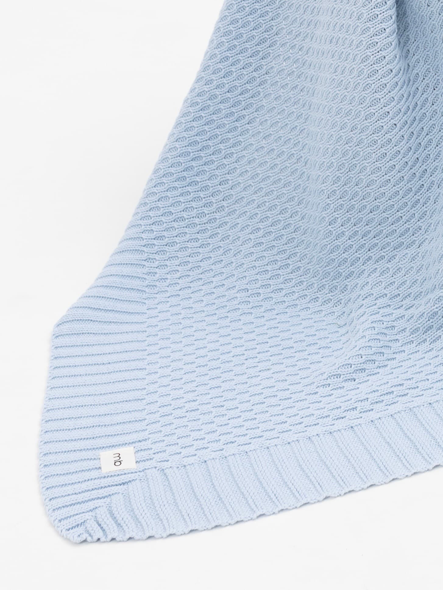 Плед мун из 100% хлопка, Небесный