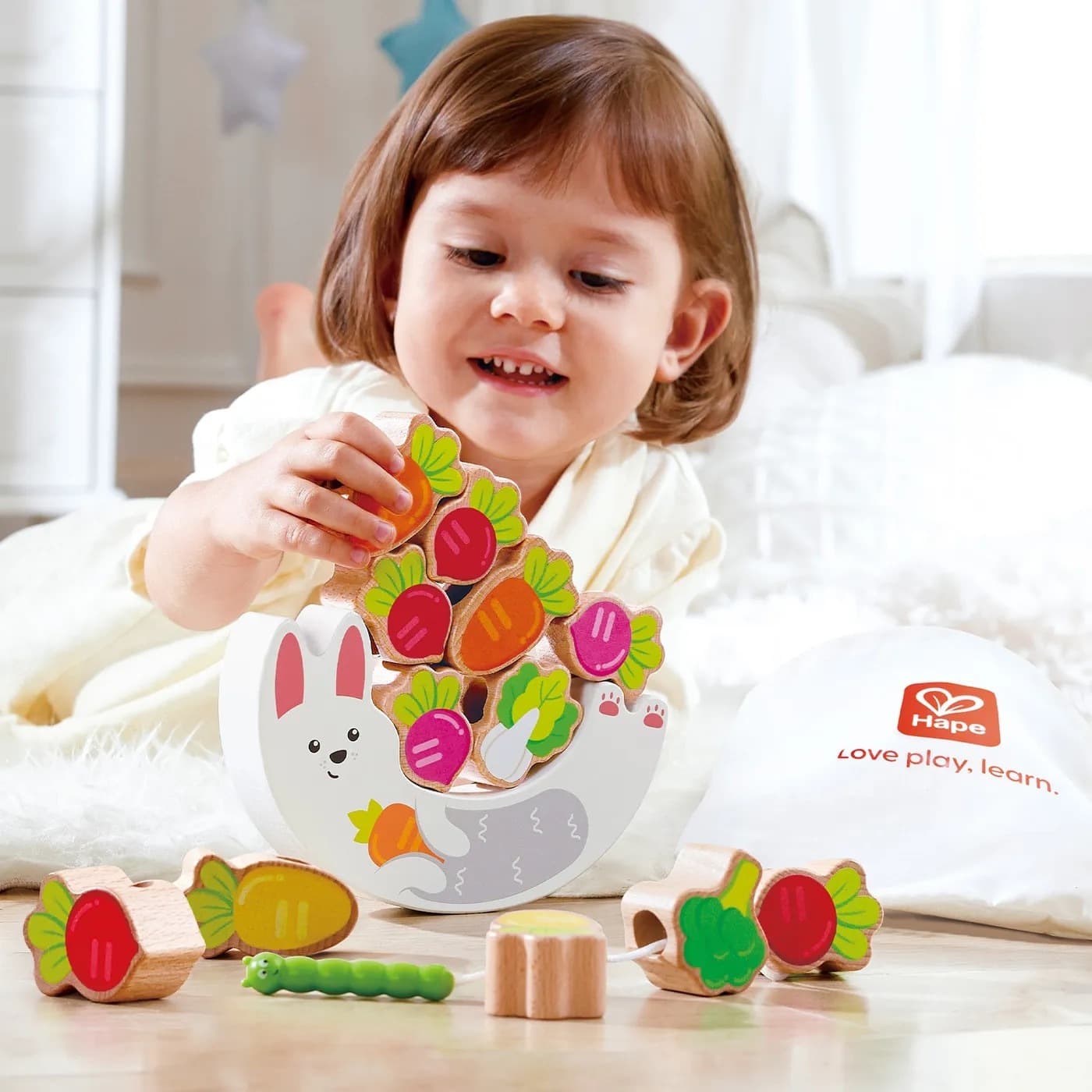 Шнутровка и балансир, Собираем урожай с Зайкой, 2в1