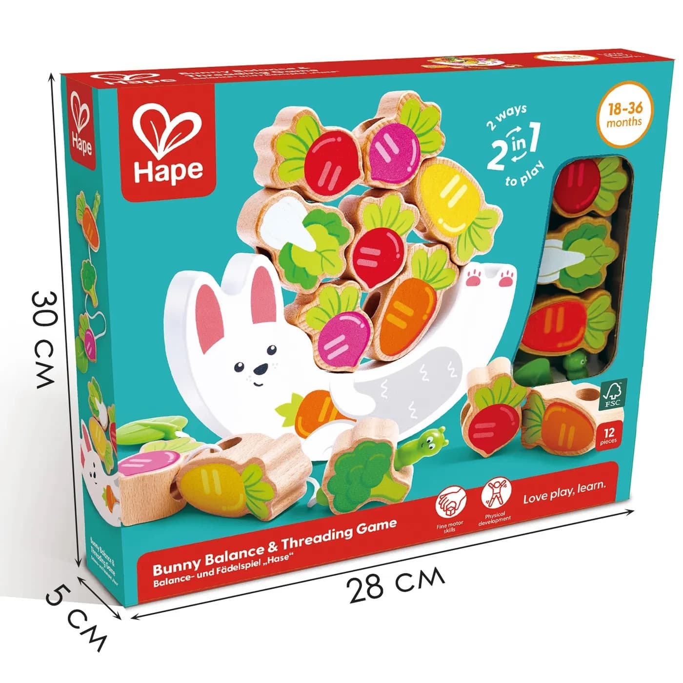 Шнутровка и балансир, Собираем урожай с Зайкой, 2в1