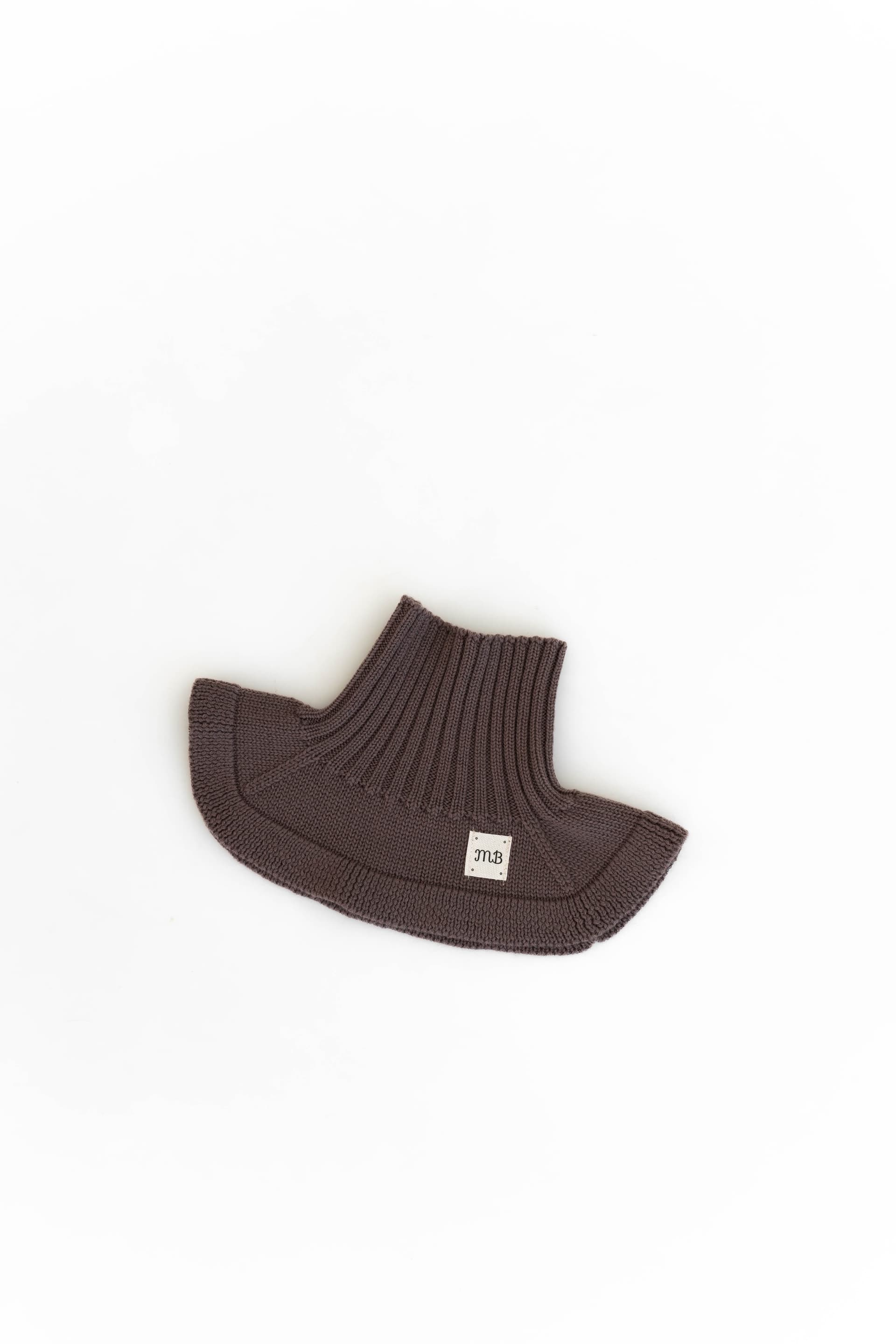 Манишка из меринос-кашемира, Кофейный, Универсальный