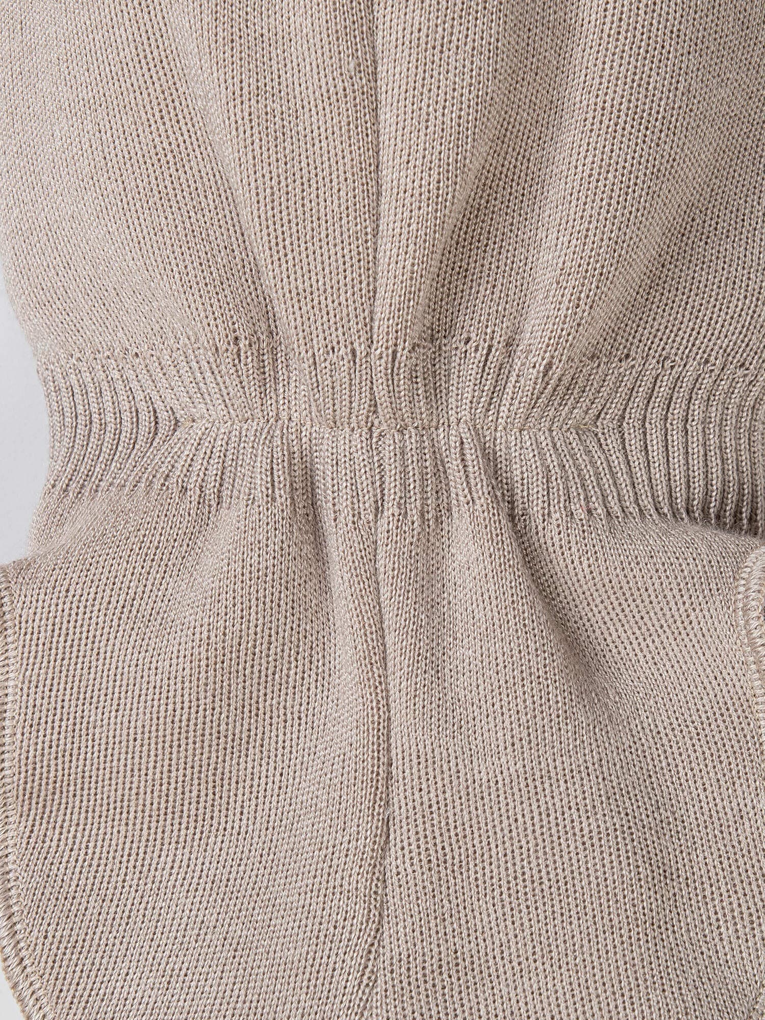 Шлем зимний из смесовой шерсти "Нюд"