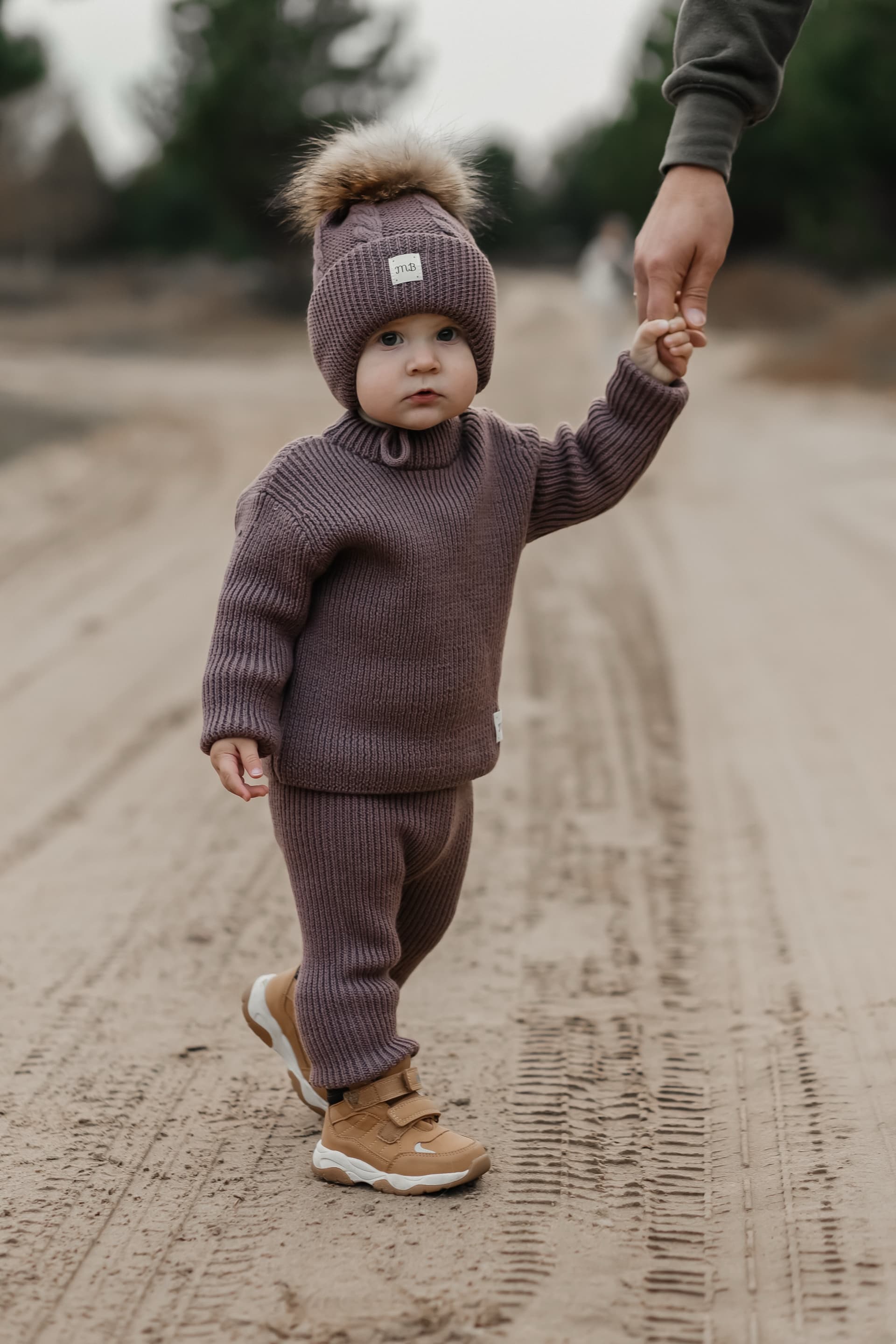 Костюм классический из меринос-кашемира, Кофейный