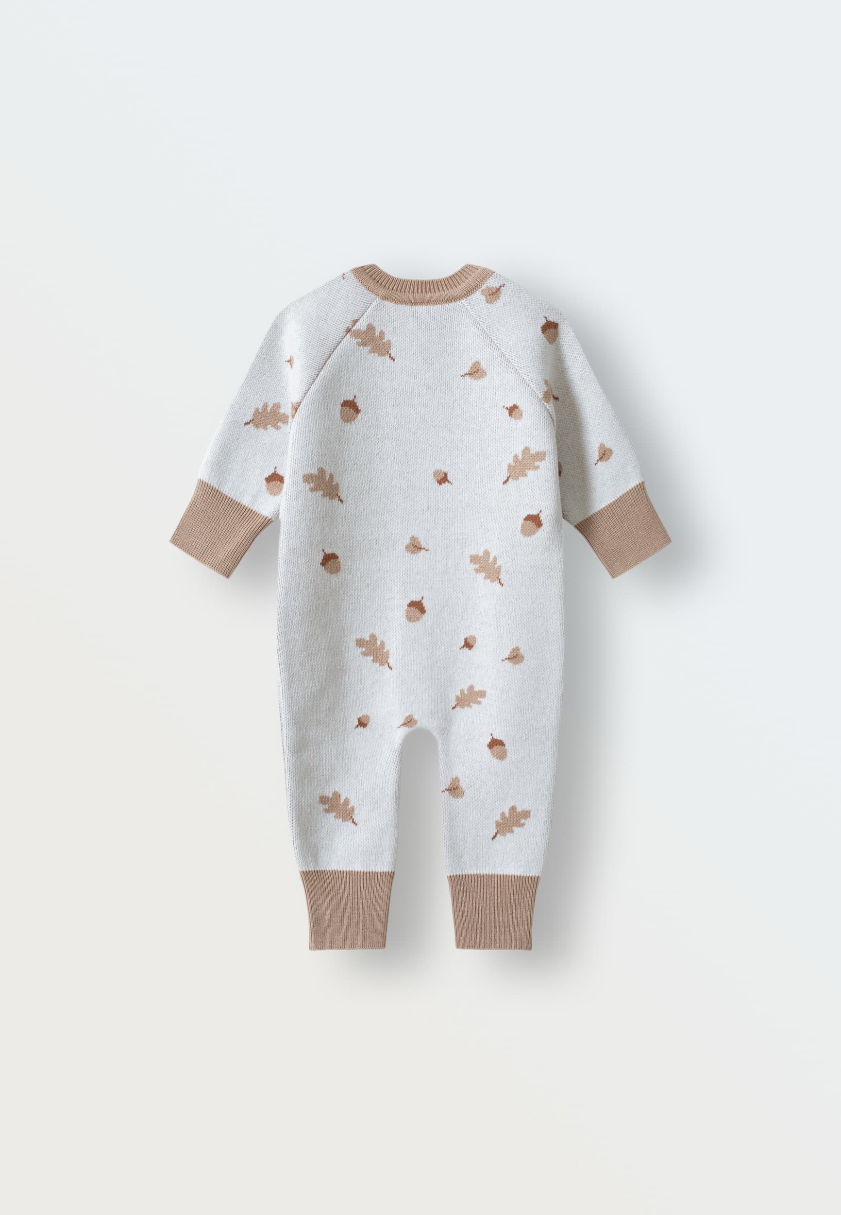 Комбинезон вязаный, Желуди