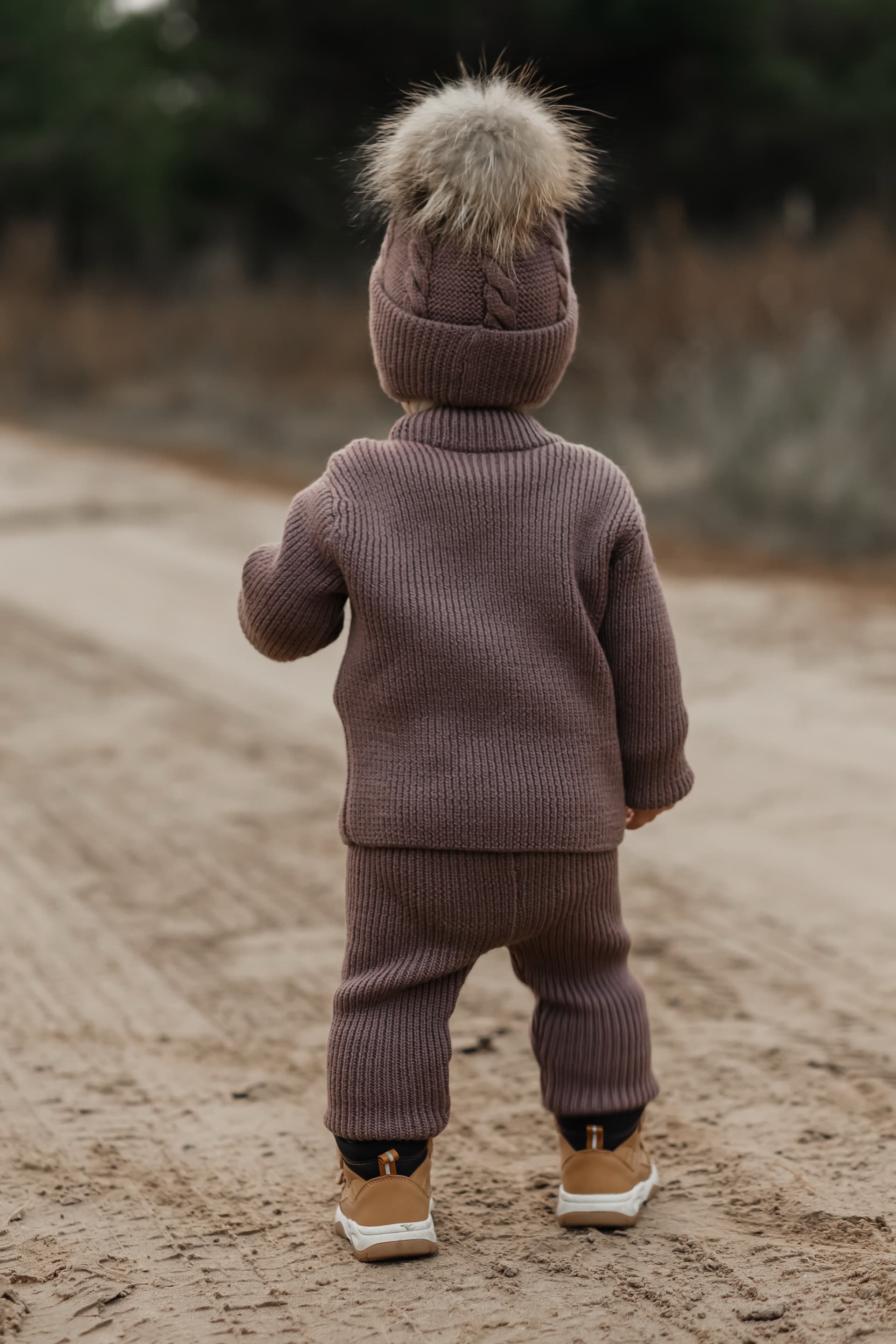 Костюм классический из меринос-кашемира, Кофейный