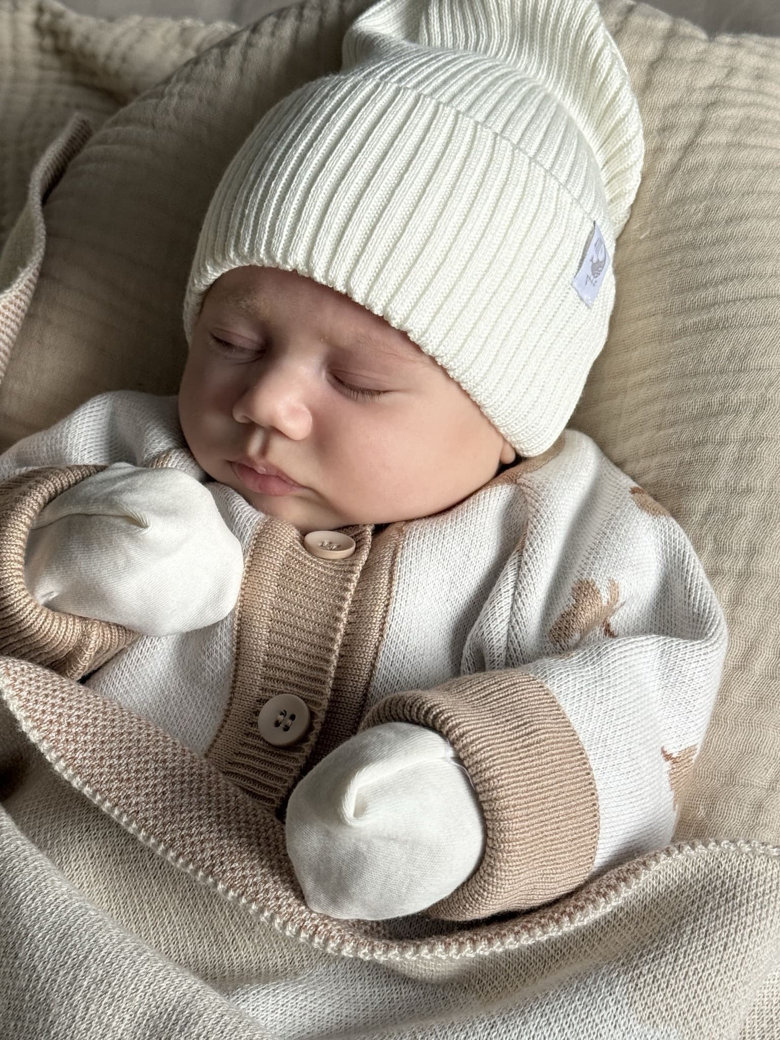 Комбинезон вязаный, Желуди