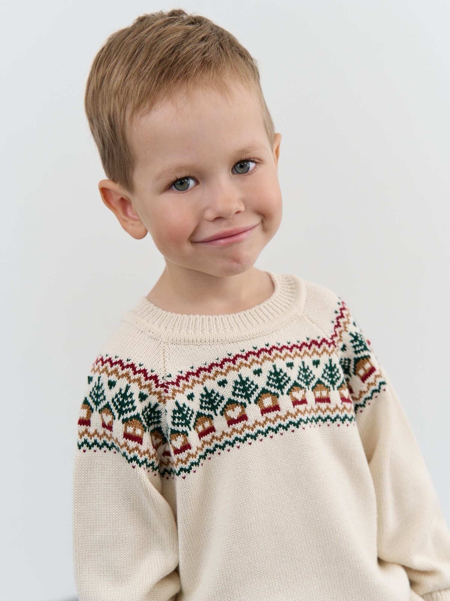 Джемпер хлопковый "Уютный вечер"