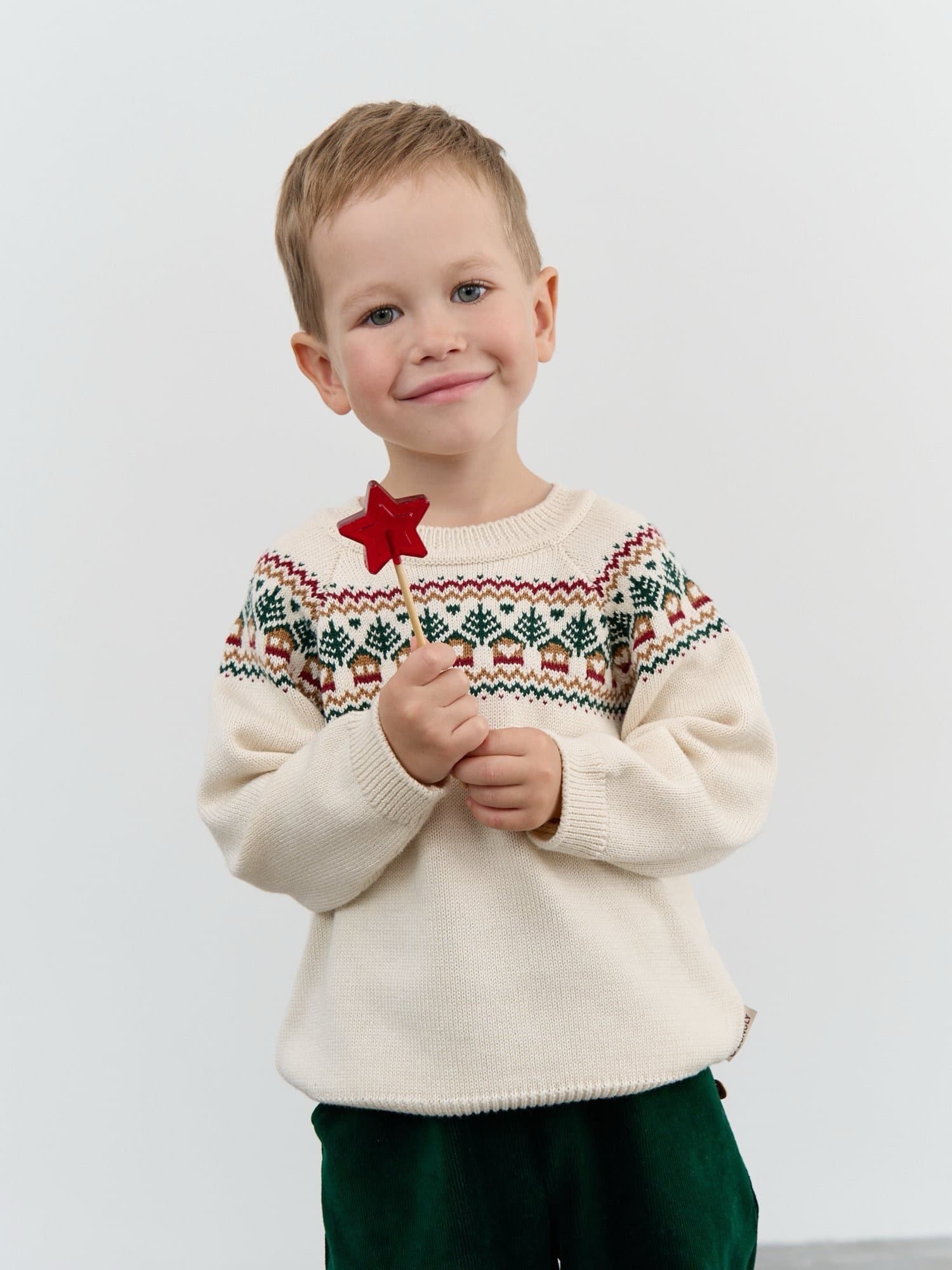 Джемпер хлопковый "Уютный вечер"