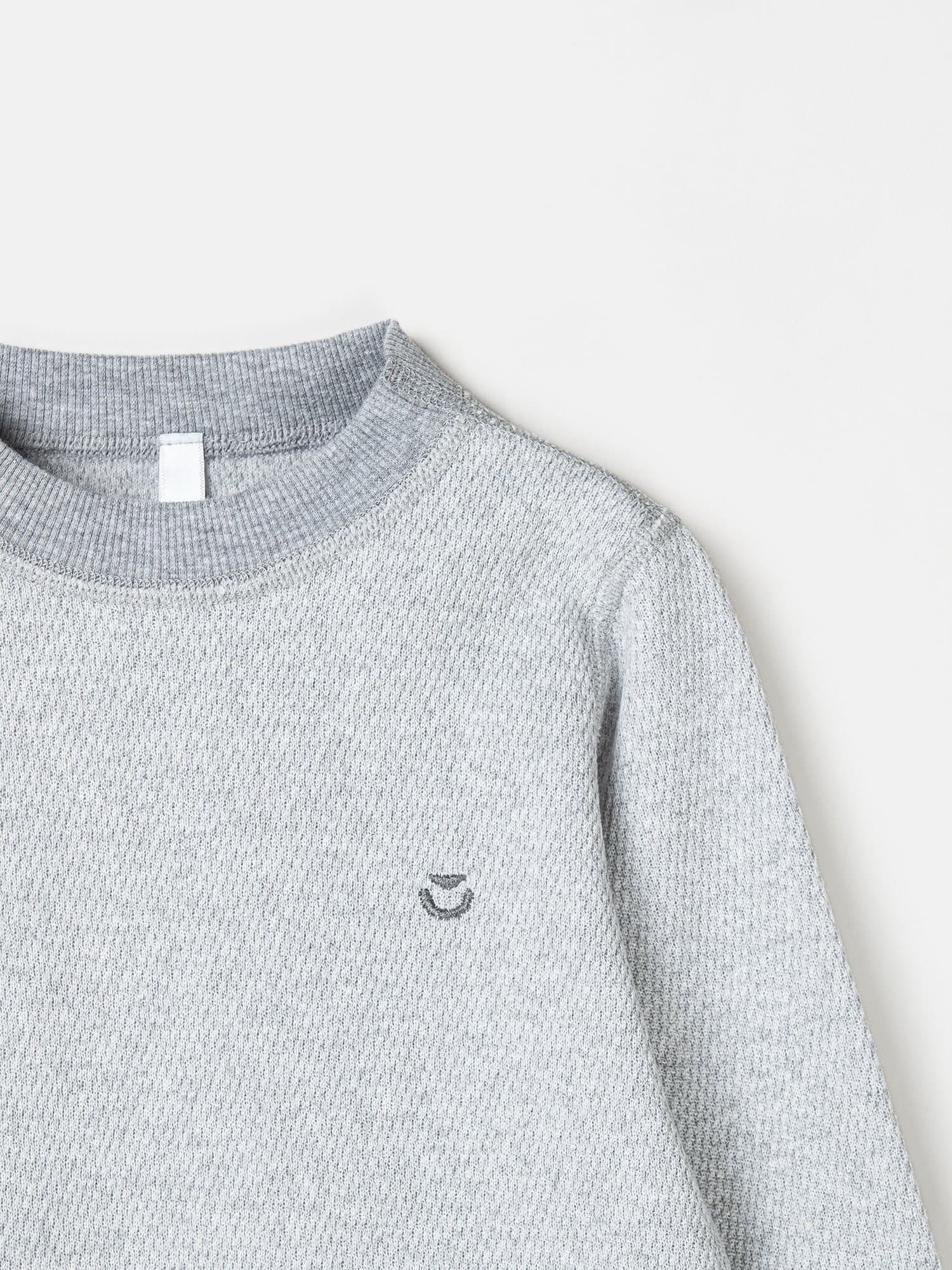 Термобельё джемпер и брюки, Серый меланж