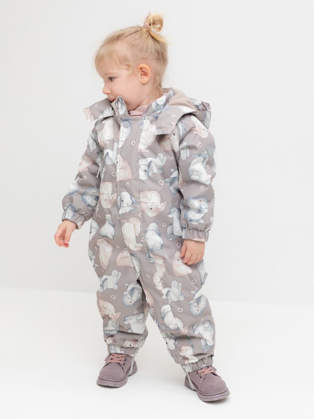 Демисезонный комбинезон, Зайчики