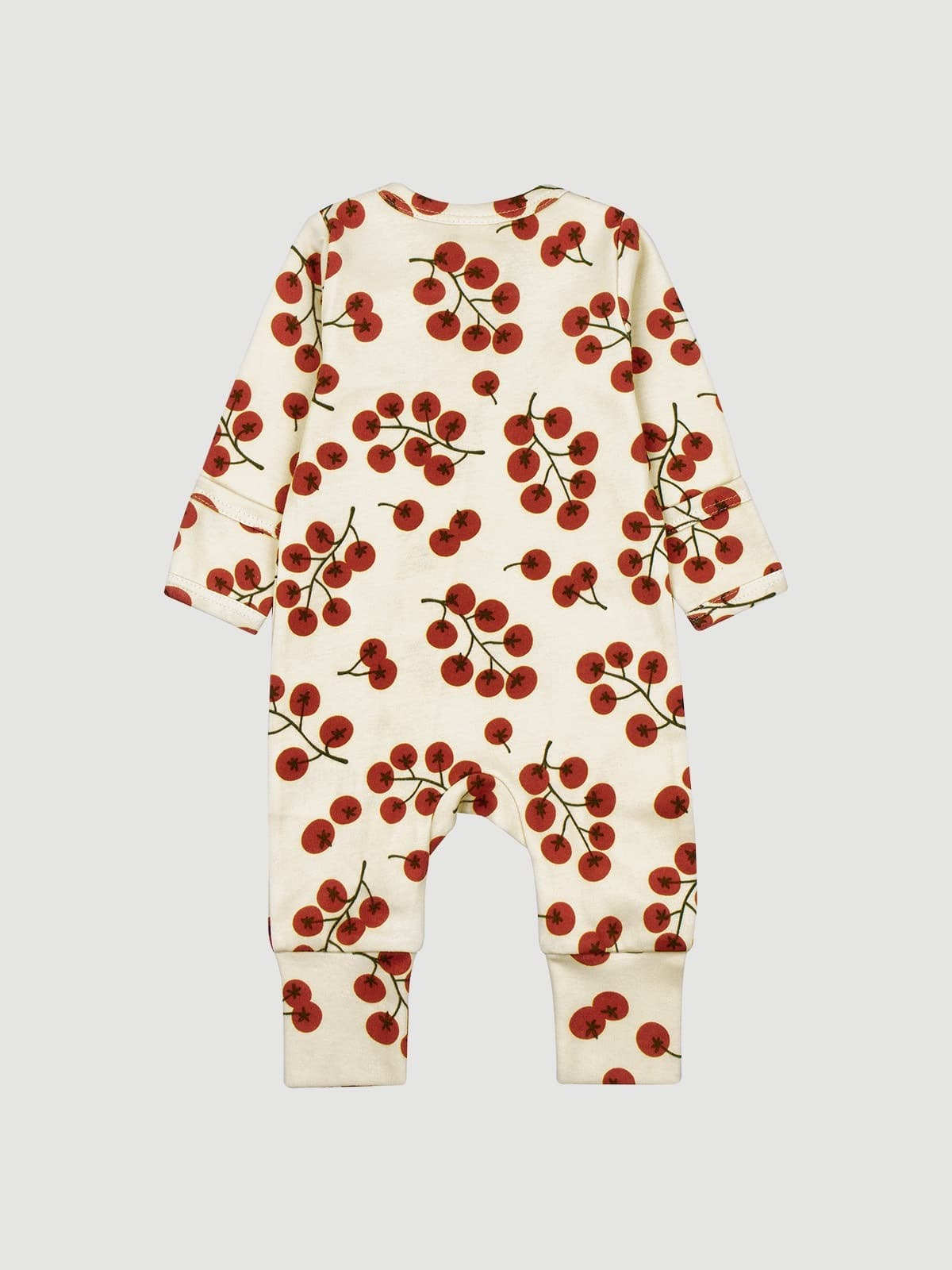 Комбинезон Mjolk Sleep and Play Cherry Tomatoes, на манжетах