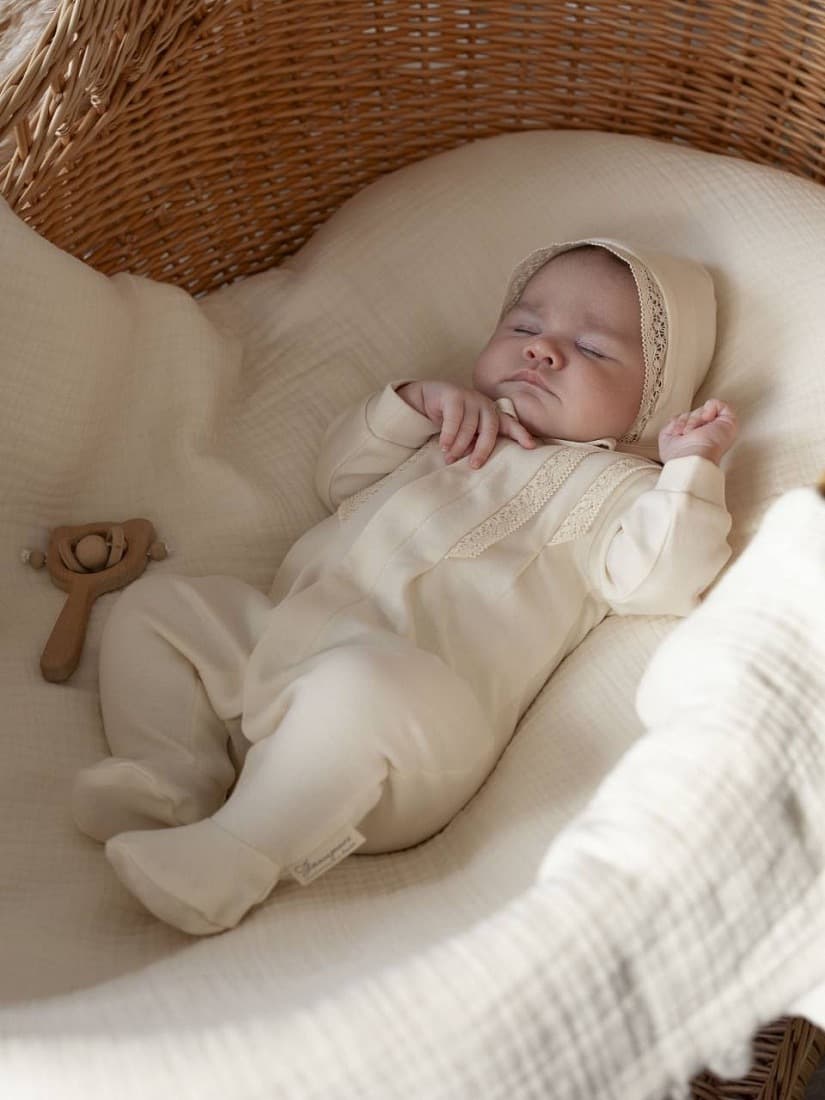 Комплект на выписку "Оригами", Натуральный,