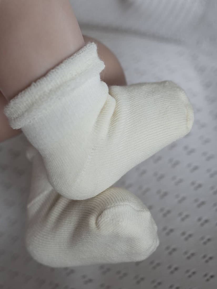 Носки махровые 2 шт. Экрю/бежевый