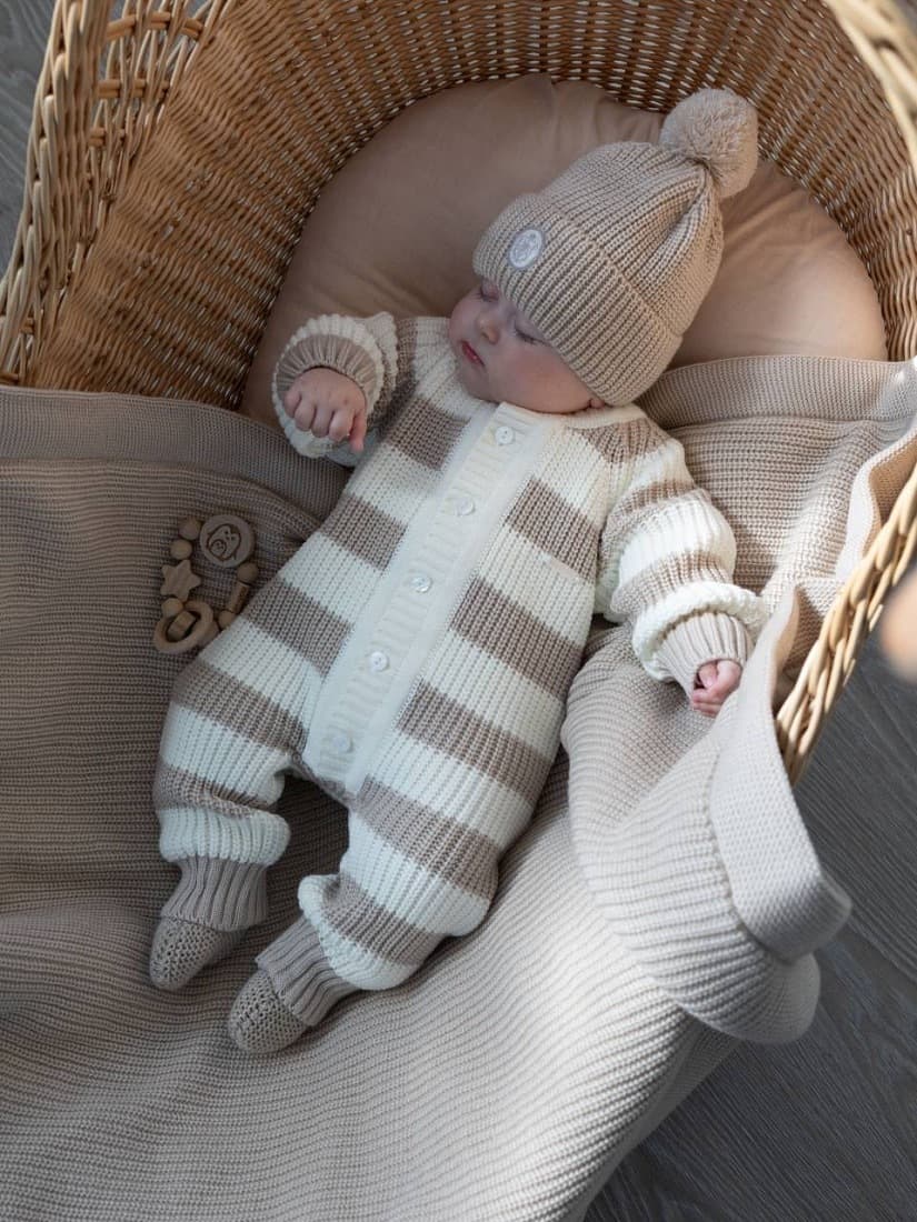 Комбинезон "Бриошь", Экрю-бежевый