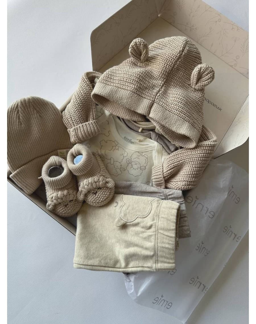 Подарочный набор из 8 предметов, Бежевый