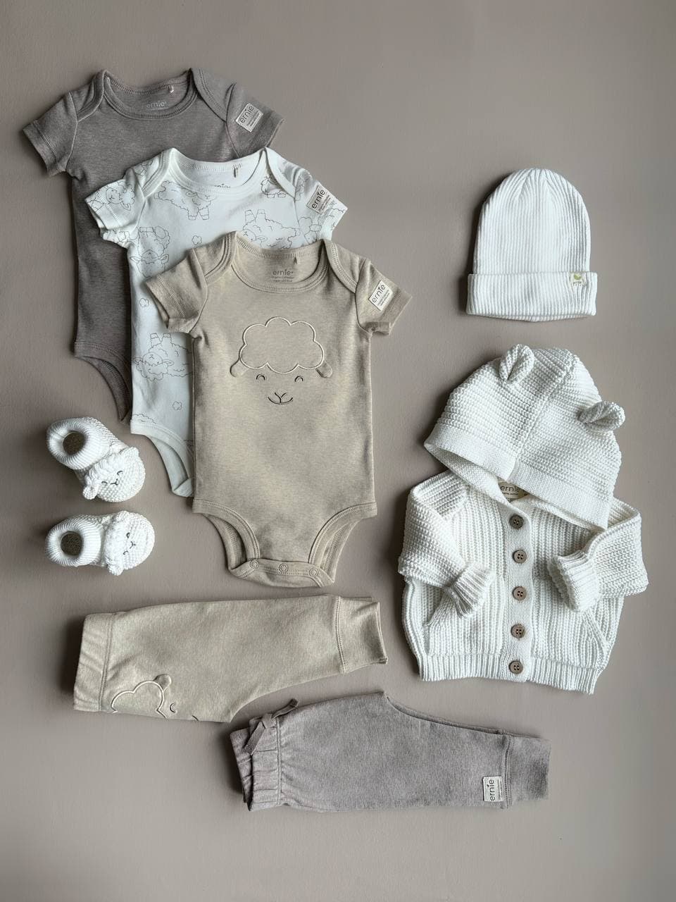 Подарочный набор из 8 предметов, Молочный