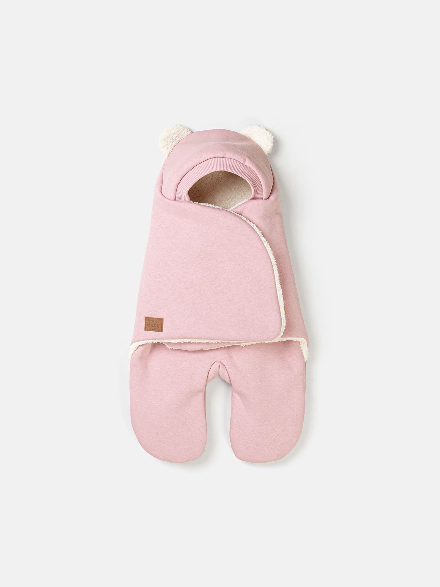 Конверт-звездочка "Пудра" с прорезями для ремней безопасности