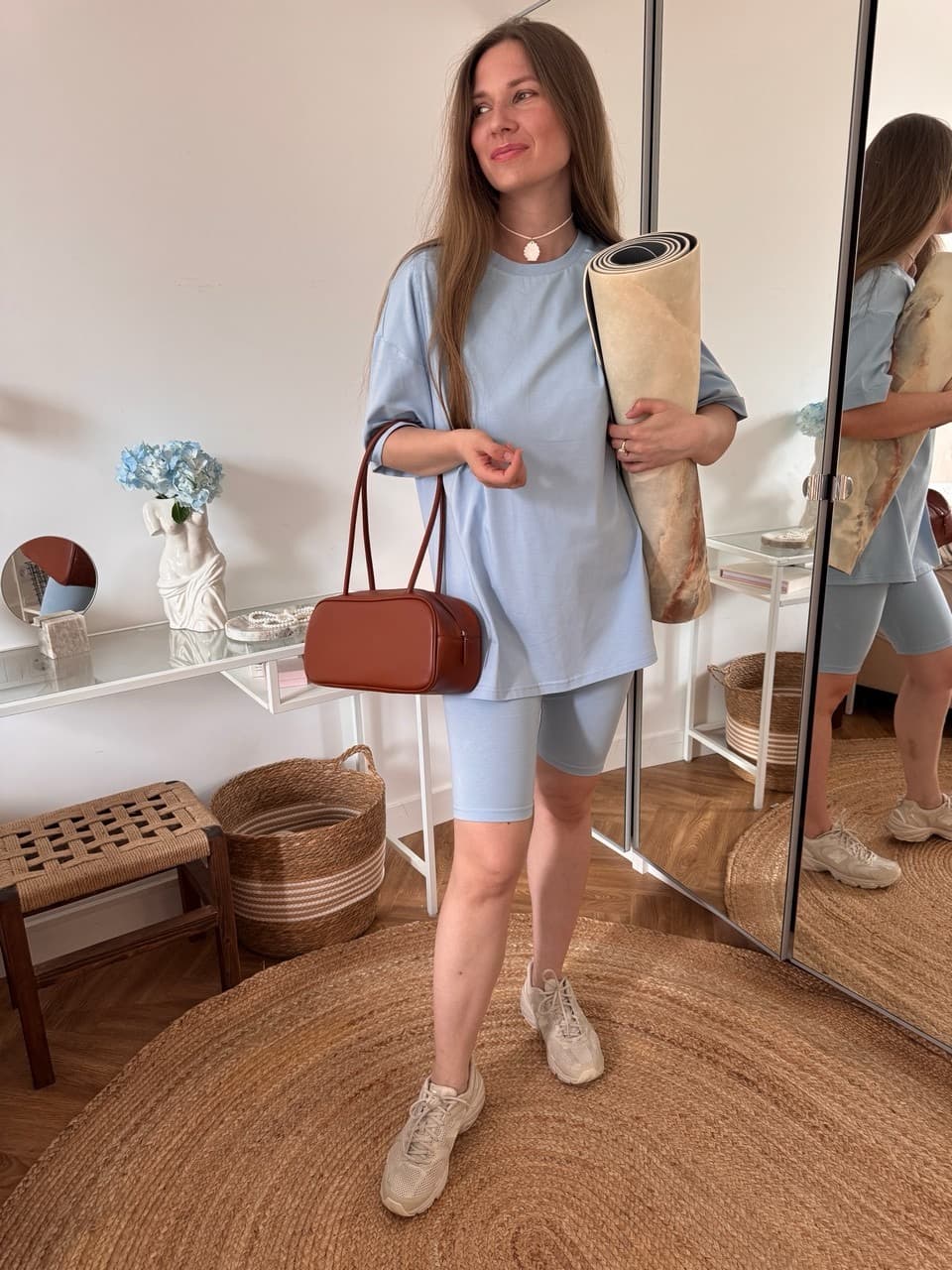 Велосипедки Ритм, Голубой