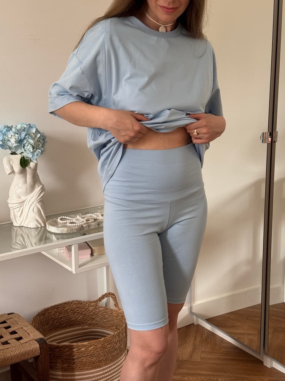 Велосипедки Ритм, Голубой