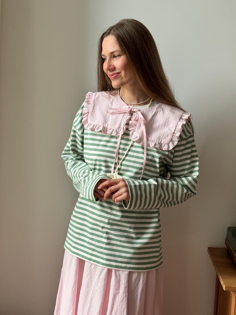 Воротничок Amelie, Розовый