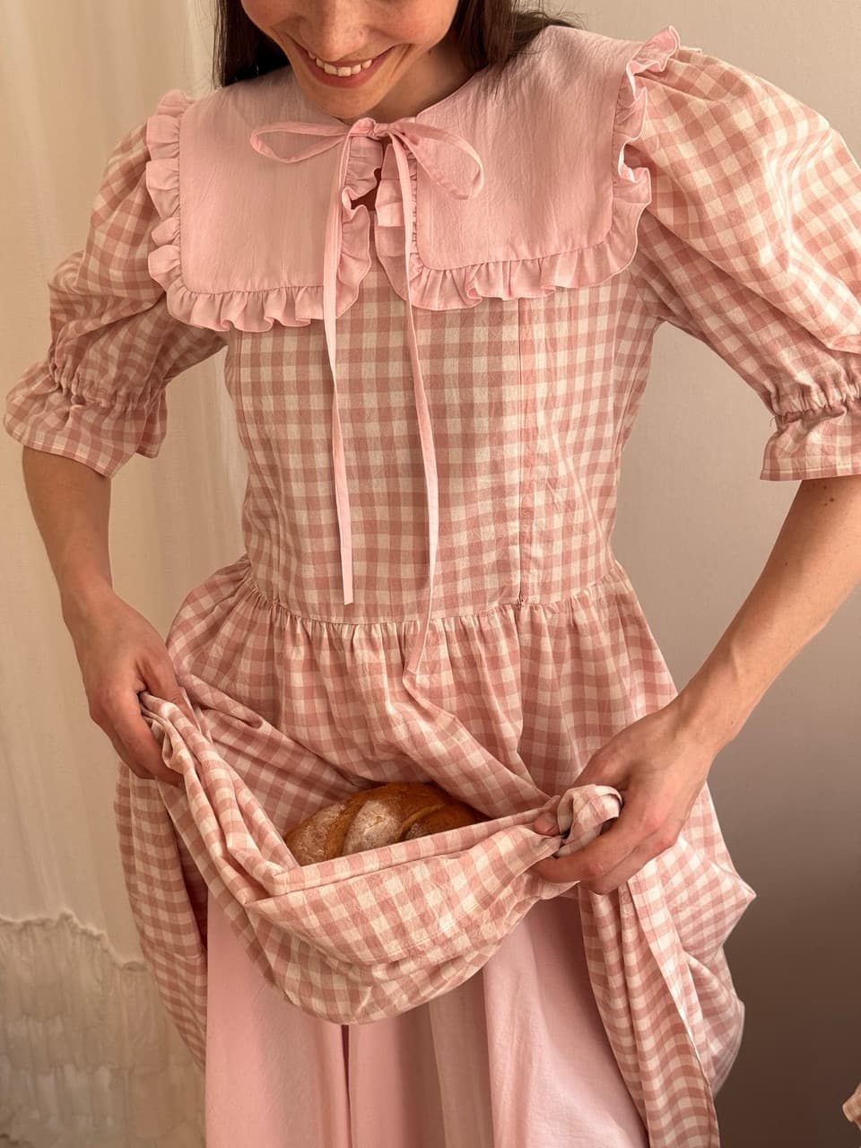 Воротничок Amelie, Розовый