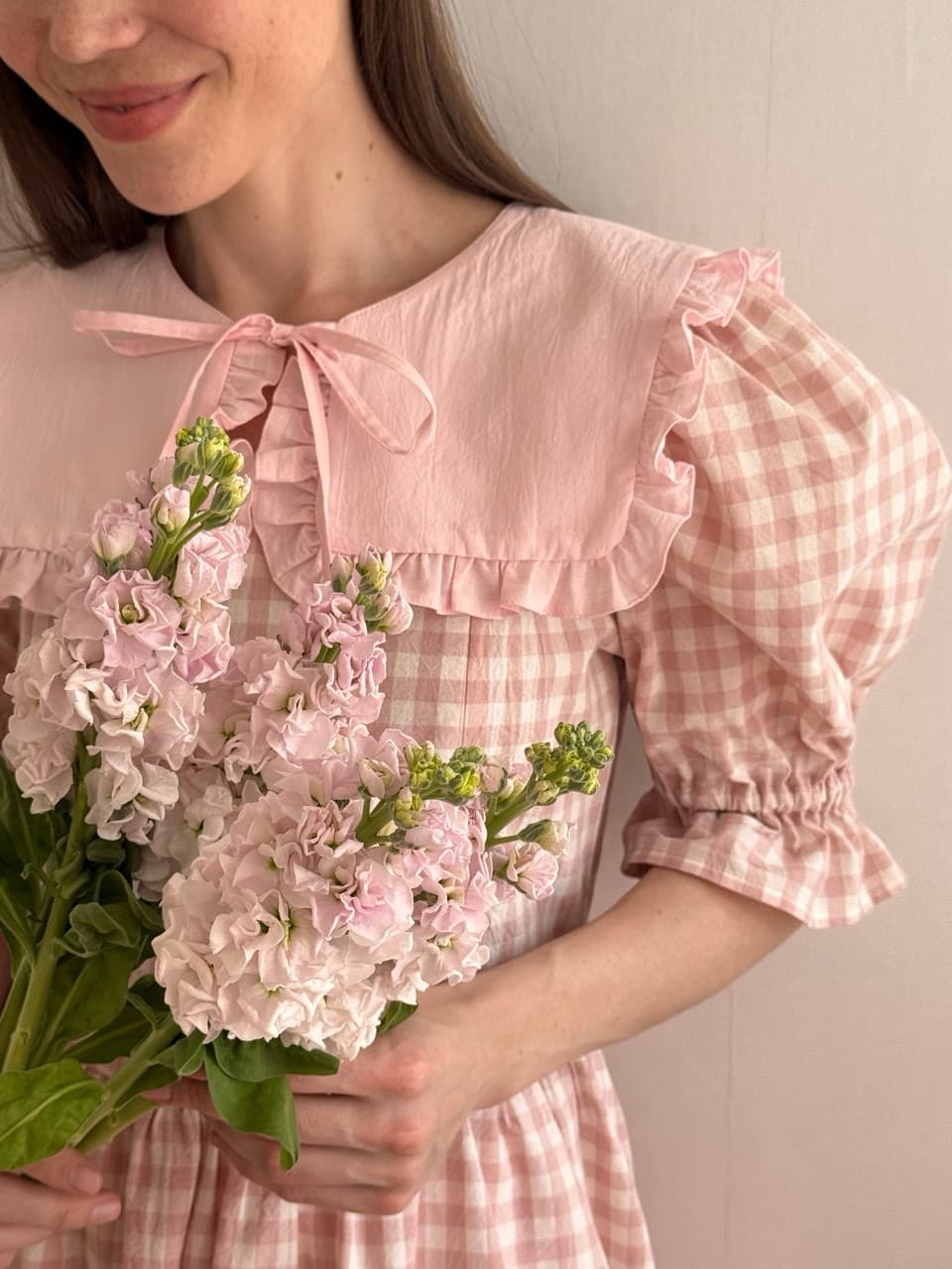 Воротничок Amelie, Розовый