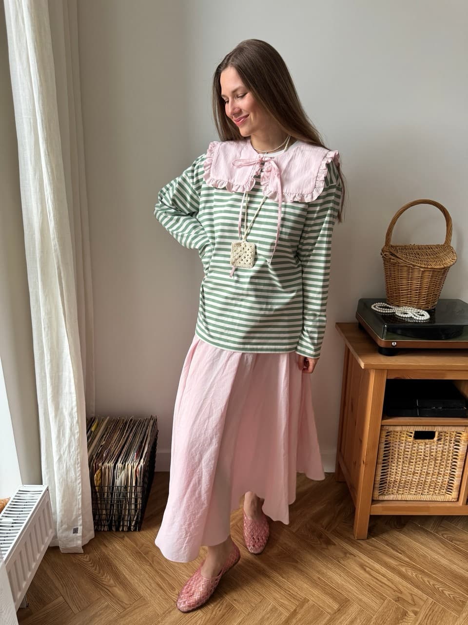 Воротничок Amelie, Розовый