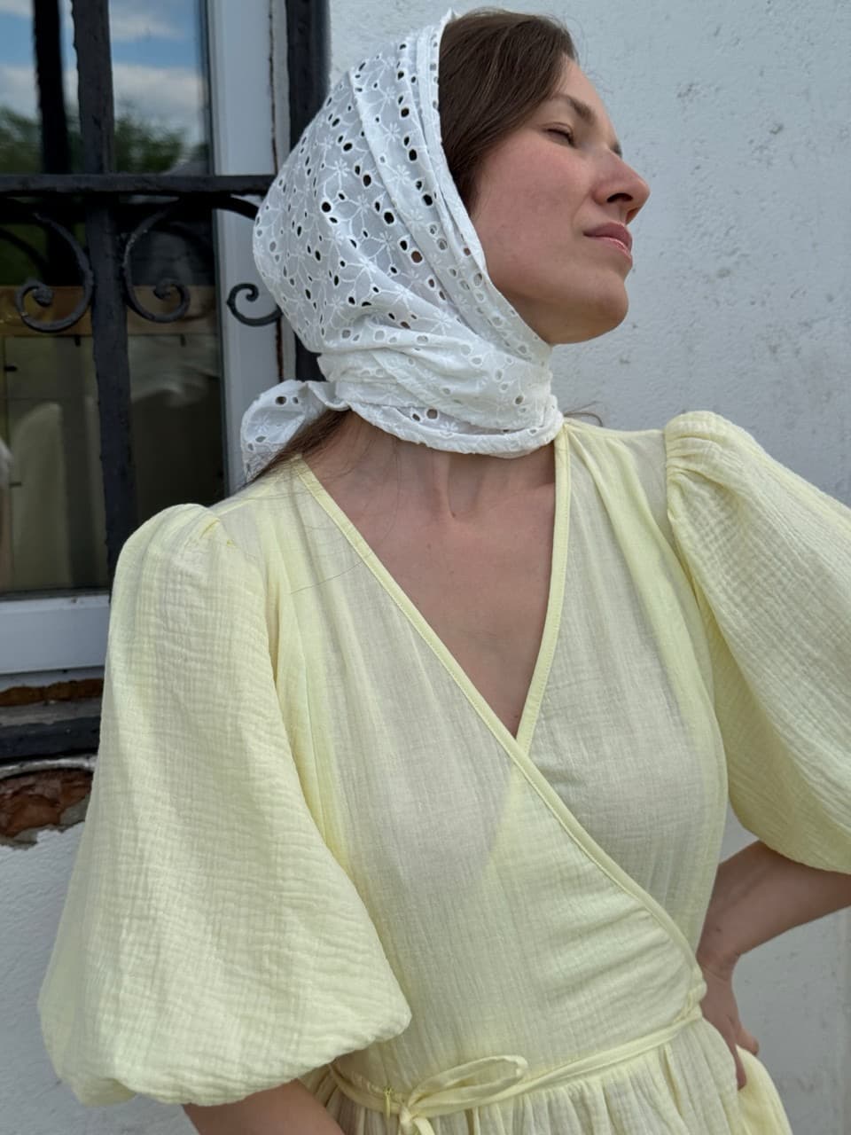 Платье Джульетта для беременных и кормящих, Сливочное масло