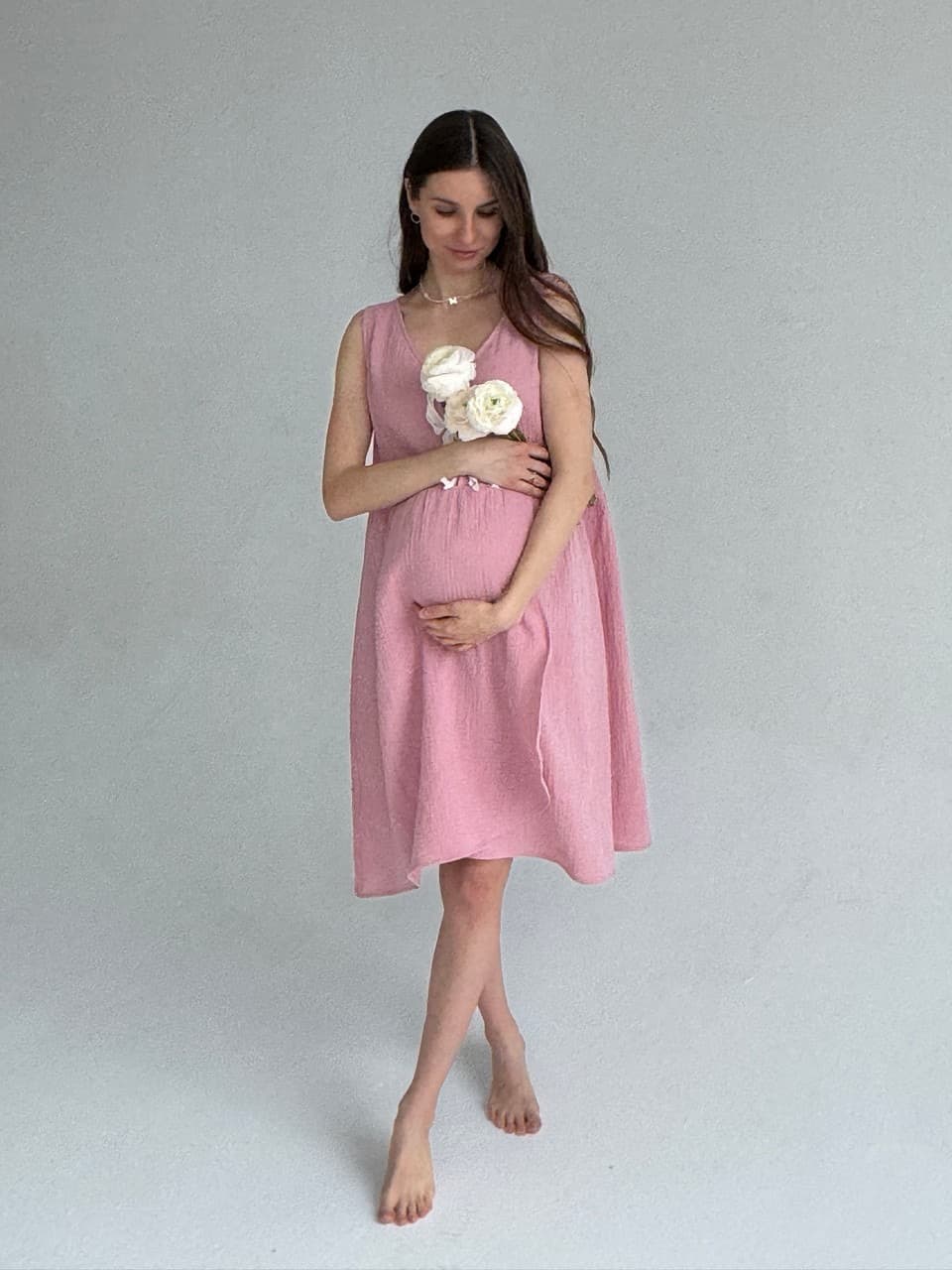 Платье на роды Благословение, Ягодный